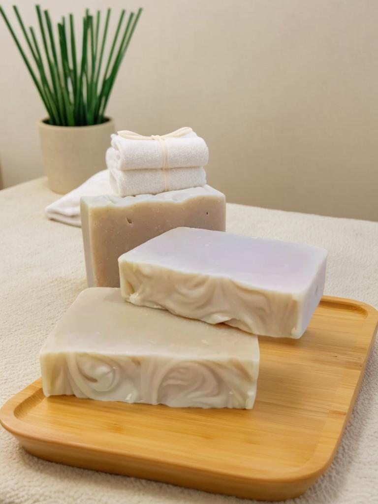 Rice Milk Honey|Body Soap |Goat Milk & Vitamin E |Fragrance Free| 95g